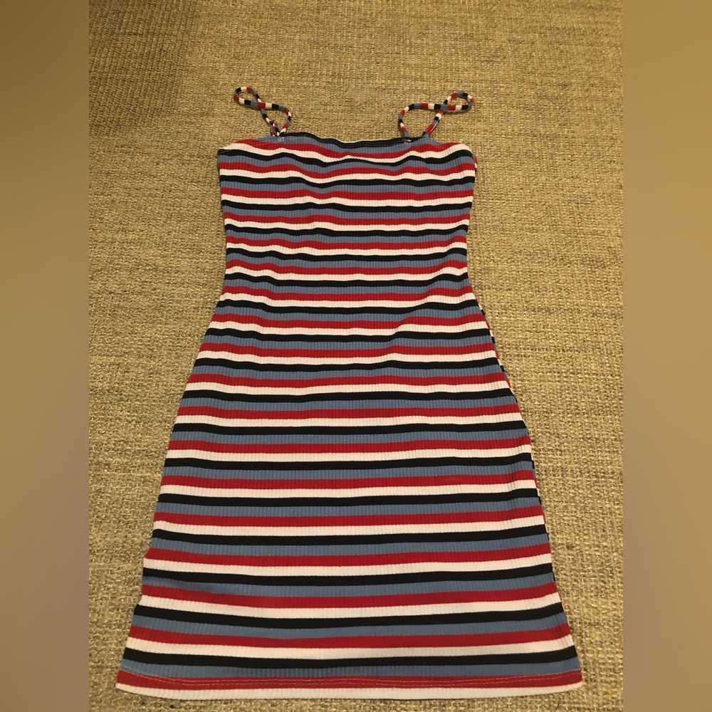 red white and blue dress
